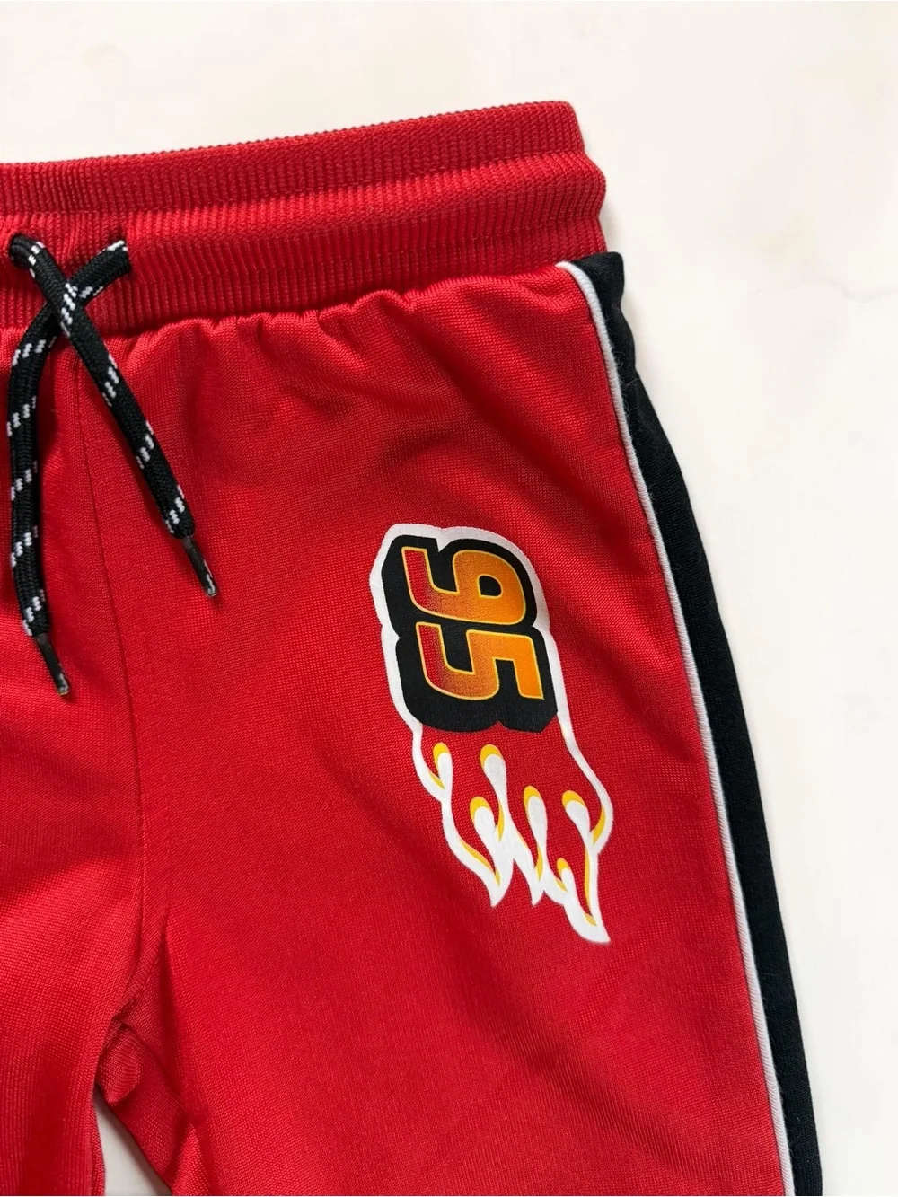 DISNEY PIXAR EUC Cars Lightening McQueen 2PC Track Suit